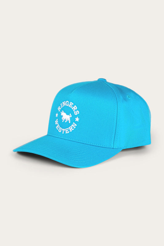 Icon Kids Baseball Cap - Aqua/White