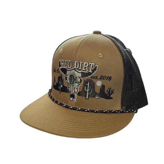 Red Dirt Bone Head Tan/Brown Cap