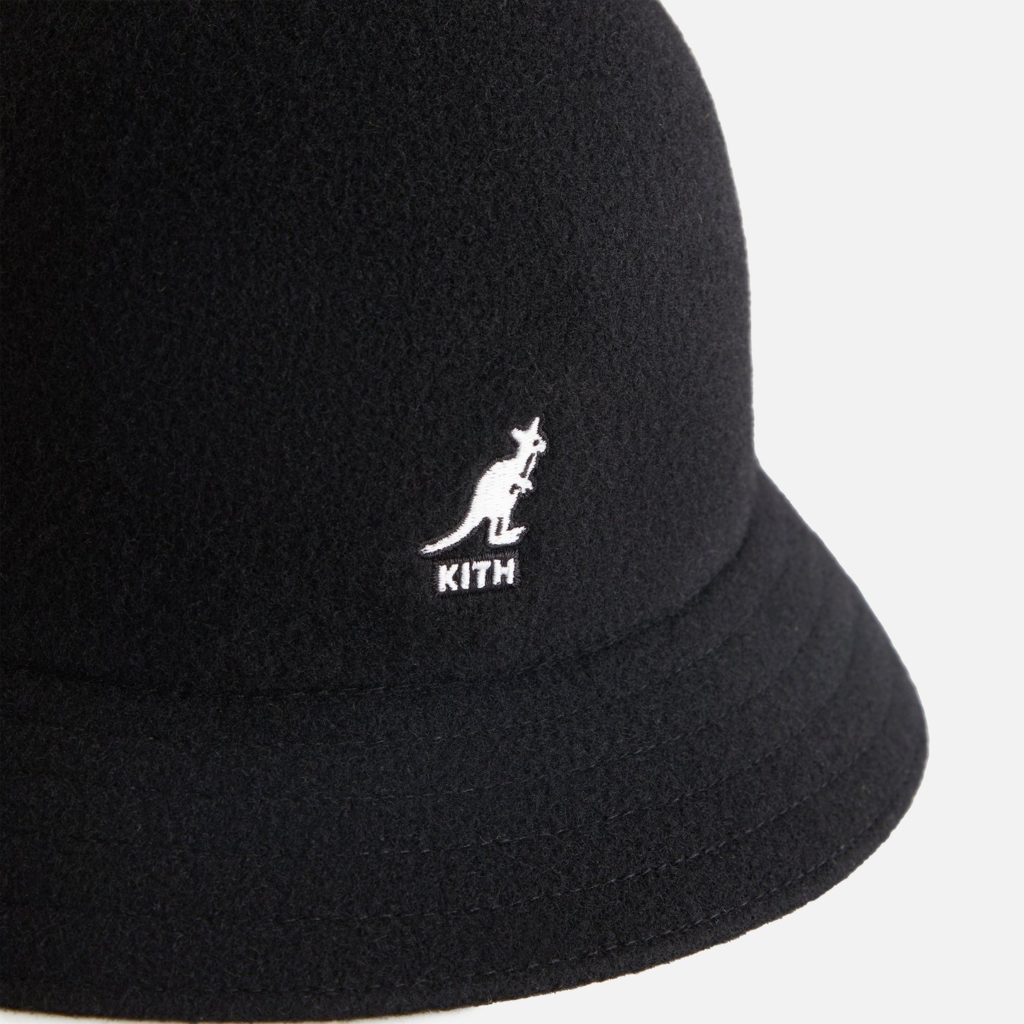 Kith Women for Kangol Casual Bucket Hat - Black