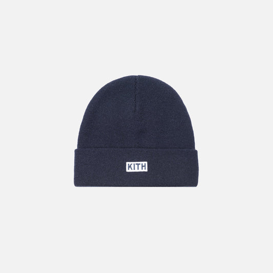 Kith Kids Classic Logo Beanie - Navy