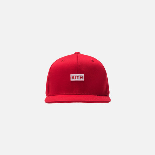 Kith Kids Classic Logo Snapback - Red
