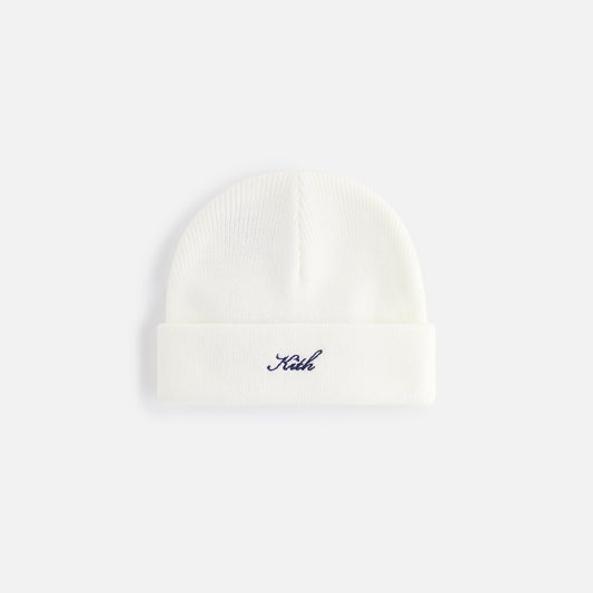 Kith Baby Toddler Script Beanie - Sandrift