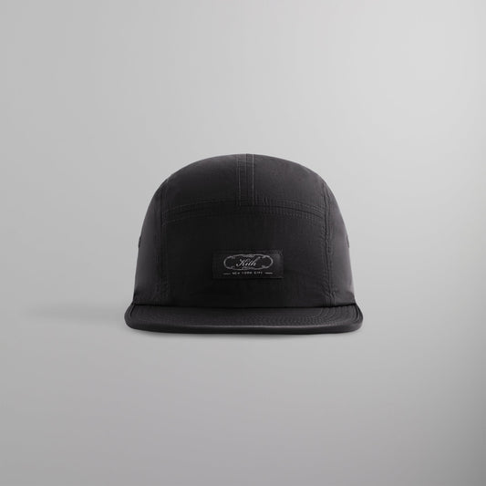 Kith Rose Woven Patch Camper Hat - Black