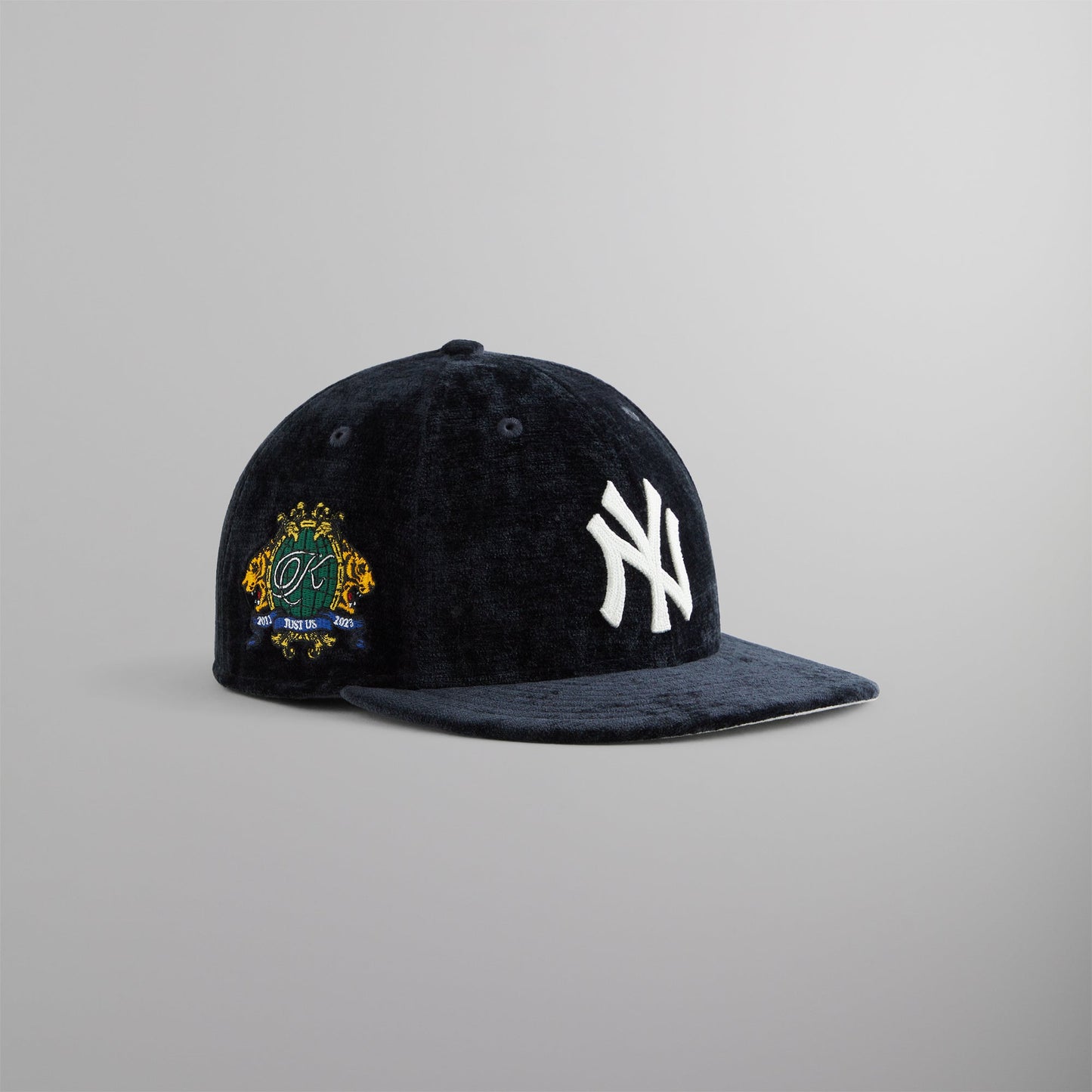Kith & New Era for the New York Yankees Chenille Chainstitch 59FIFTY Low Profile - Nocturnal