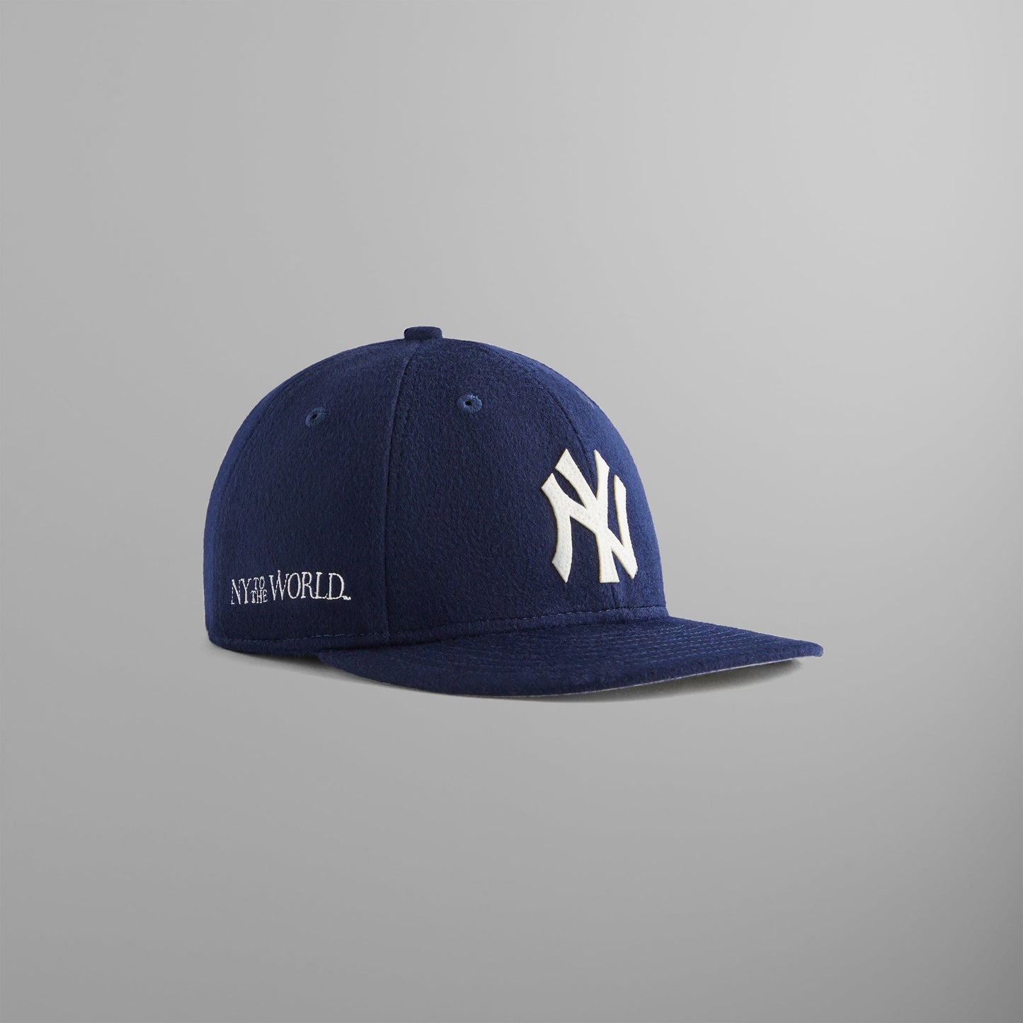 Kith for Yankees Melton Wool 59FIFTY Low Profile - Nocturnal
