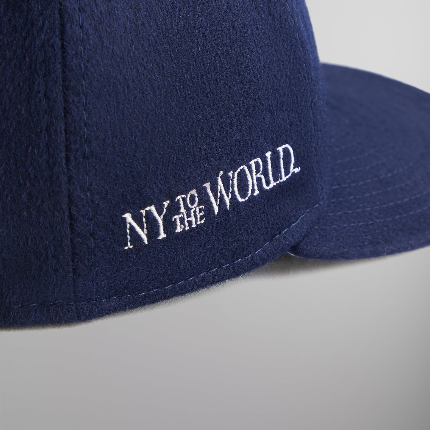 Kith for Yankees Melton Wool 59FIFTY Low Profile - Nocturnal