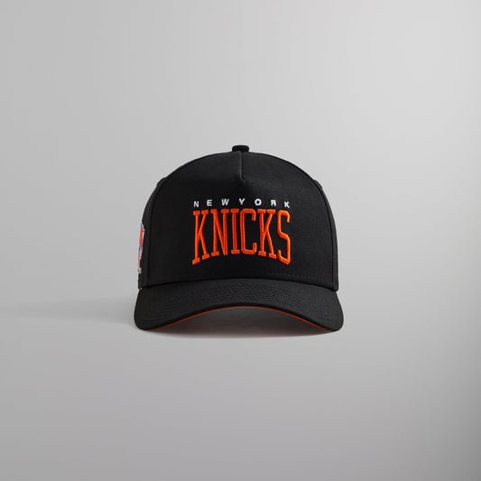 Kith & New Era for the New York Knicks Cotton 9FORTY A-Frame Snapback - Black