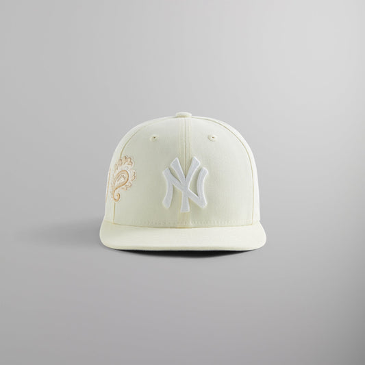 Kith & New Era for the New York Yankees Paisley 59FIFTY Low Profile - Sandrift
