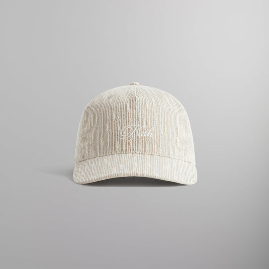 Kith Slub Boucle Pinch Crown Snapback - Canvas