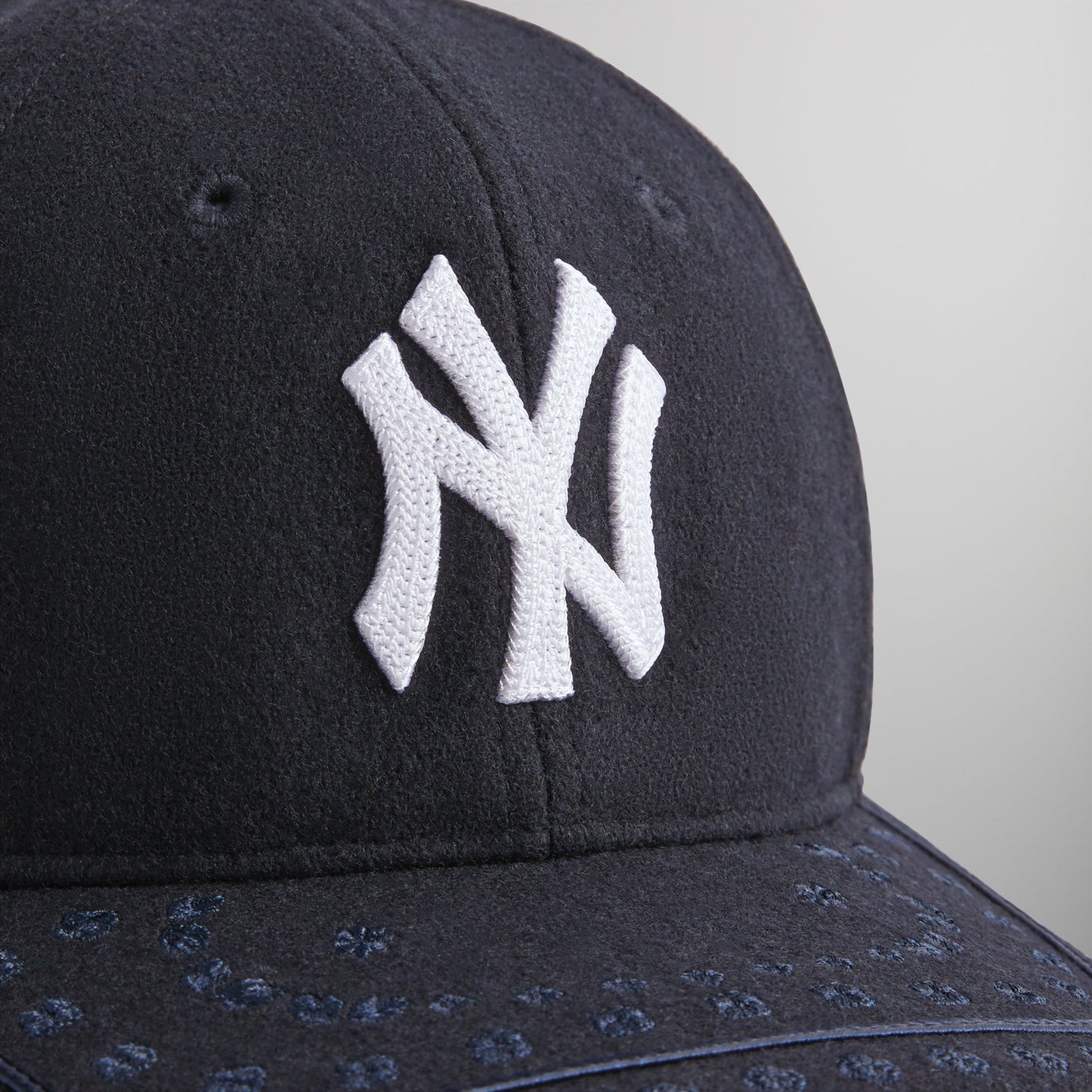 Kith for the New York Yankees Bandana Unstructured Fitted Cap - Nocturnal