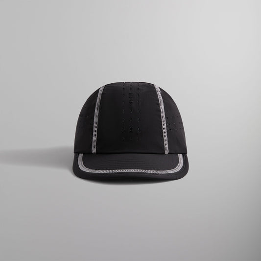 Kith Wrinkle Nylon Griffey Camper Hat - Black