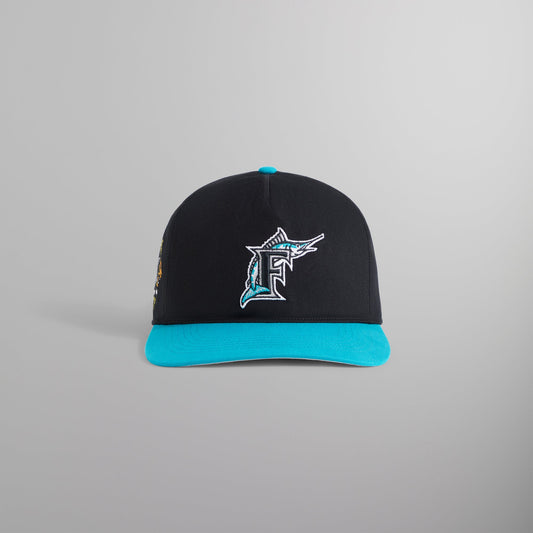 Kith for '47 Florida Marlins Hitch Snapback - Black
