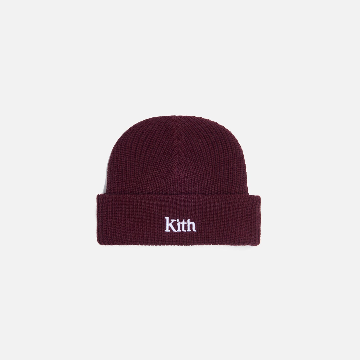 Kith Women Ribbed Mia Beanie - Wine