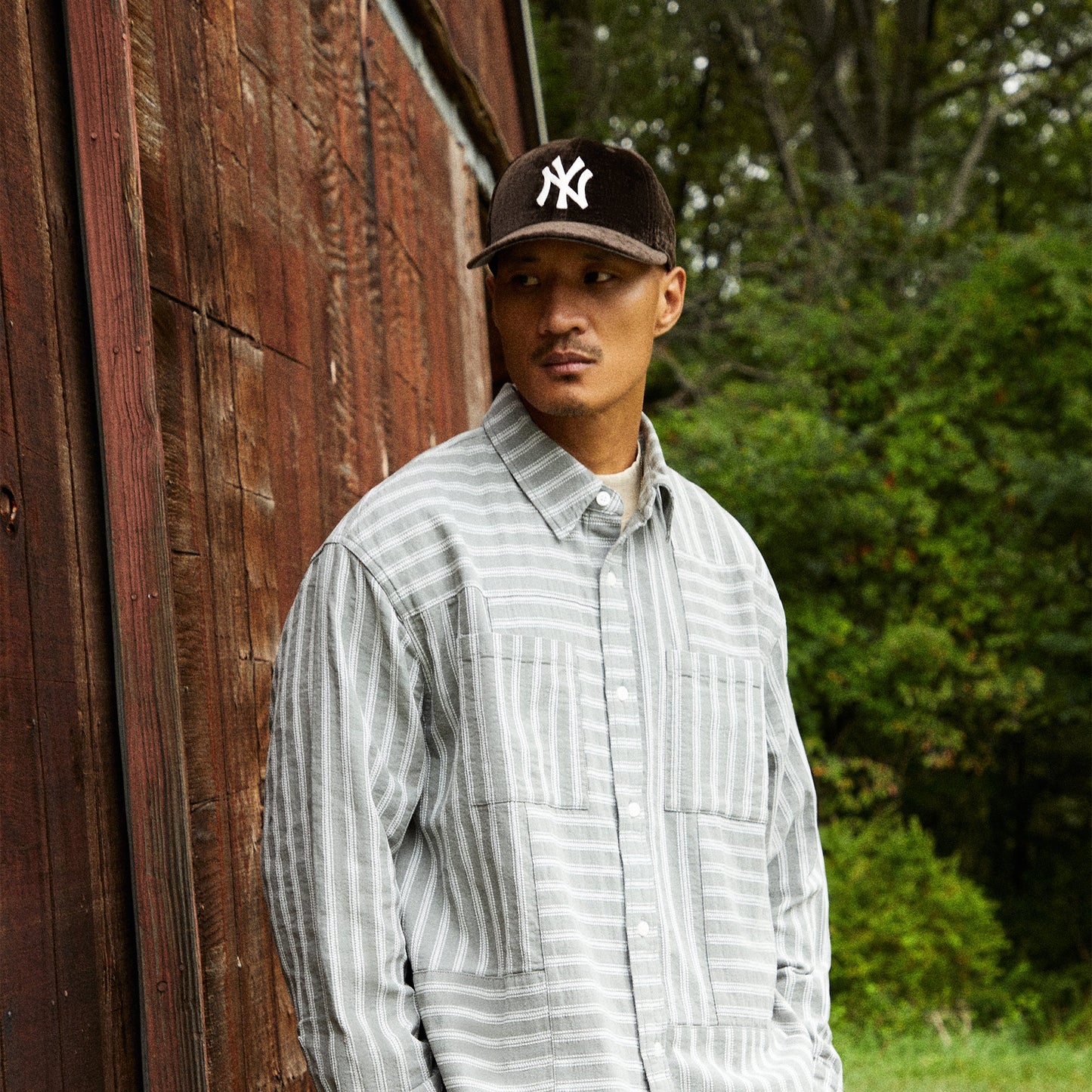 Kith & New Era for the New York Yankees Chenille Chainstitch 59FIFTY Low Profile - Kindling