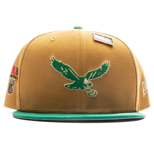Brushed Bronze 59FIFTY Fitted - Philadelphia Eagles