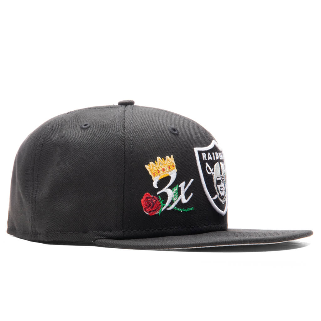 Crown Champs 59FIFTY Fitted - Las Vegas Raiders