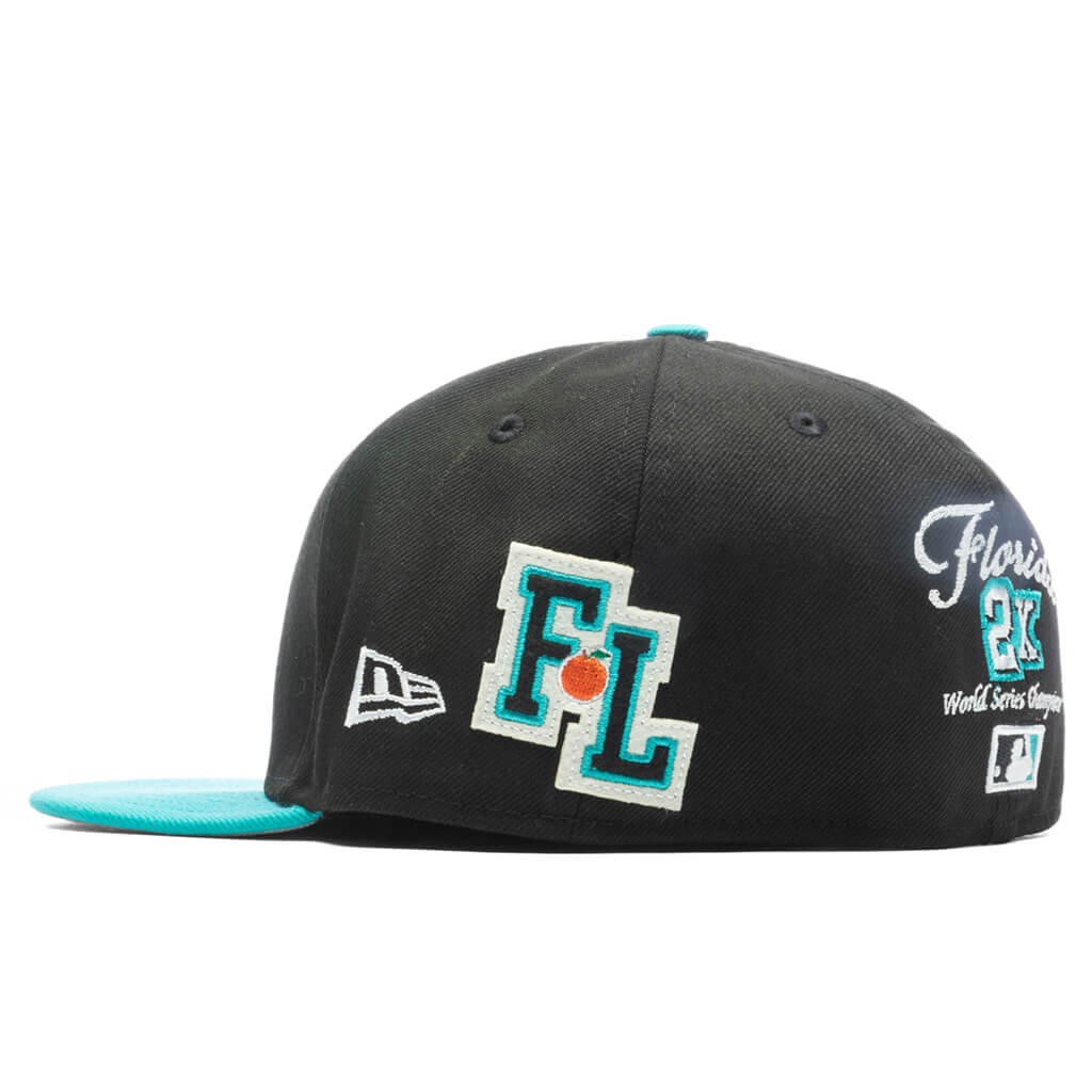 Letterman 59FIFTY Fitted - Florida Marlins