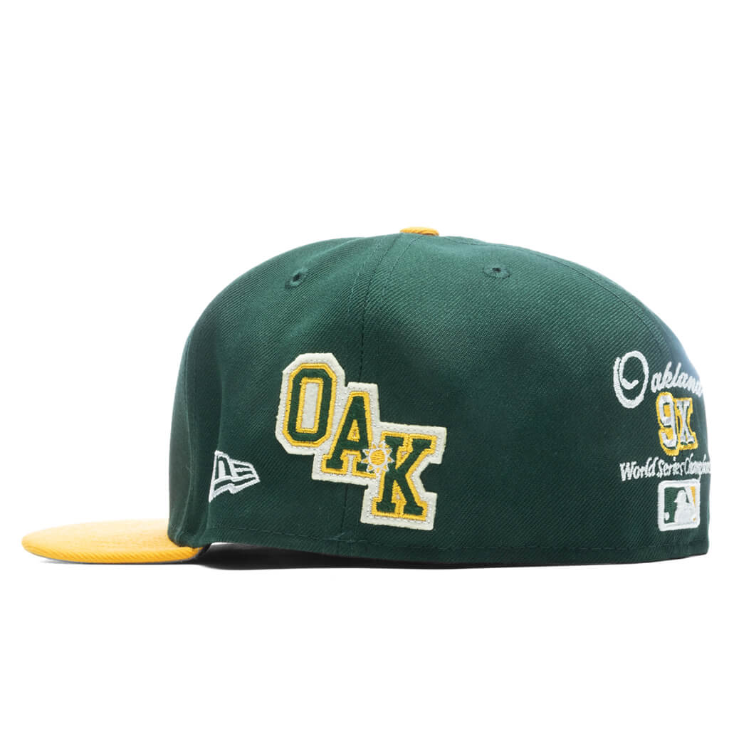 Letterman 59FIFTY Fitted - Oakland Athletics