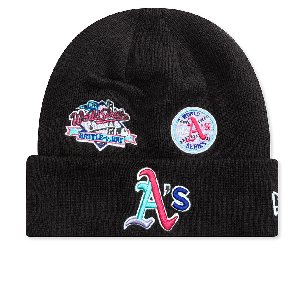 Polar Lights Knit Beanie - Oakland Athletics