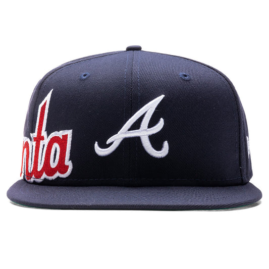 Side Split 59FIFTY Fitted - Atlanta Braves