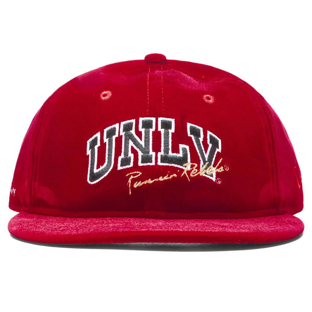 New Era x Feature Velour Snapback - Scarlet