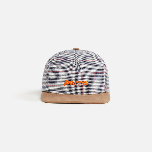 by Parra Lowercase Logo 5 Panel Hat - Mocha