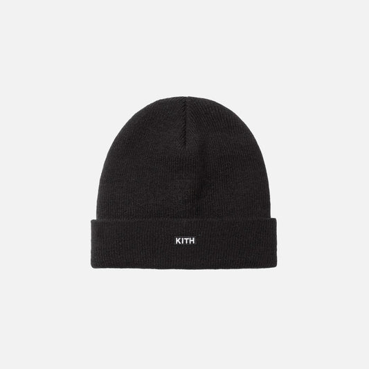 Kidset Kith Logo Beanie - Black