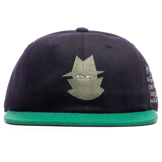 So Far Out 6 Panel - Charcoal/Green