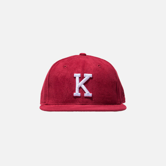 Kith x New Era K 59FIFTY Cap -  Cardinal Red
