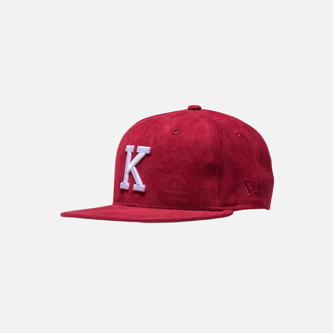 Kith x New Era K 59FIFTY Cap -  Cardinal Red
