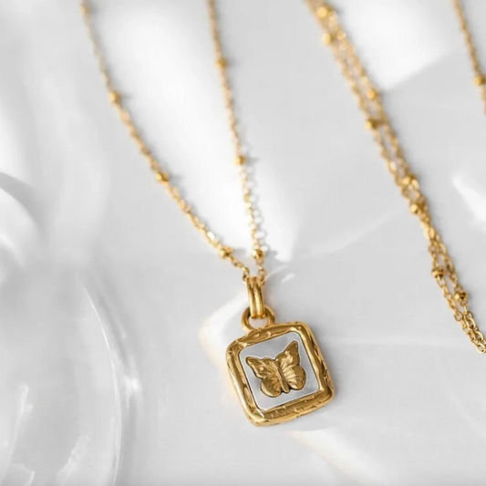 Butterfly Charm Necklace