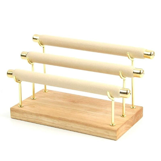 Wooden Jewelry Display Stand