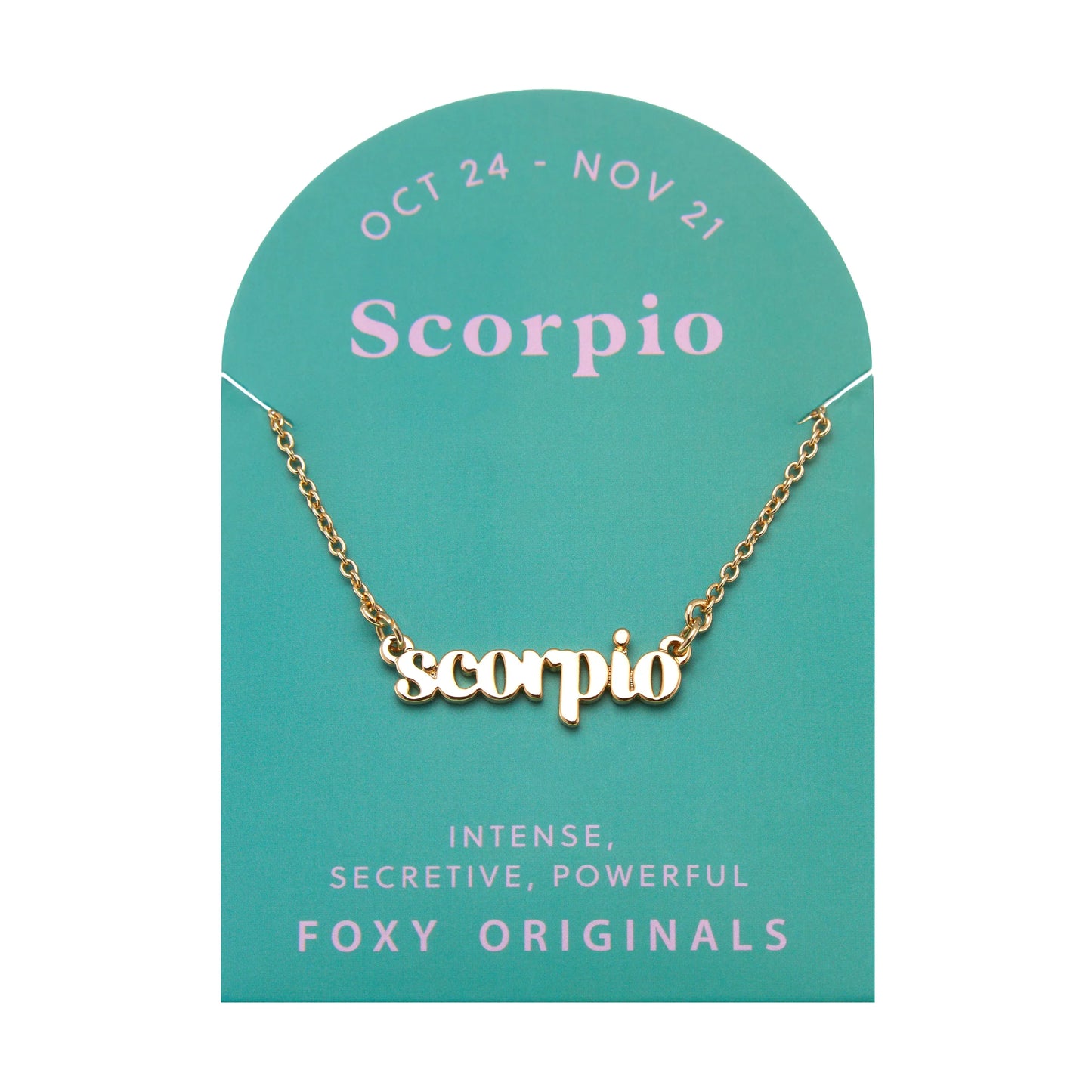 Foxy Originals Zodiac Necklace