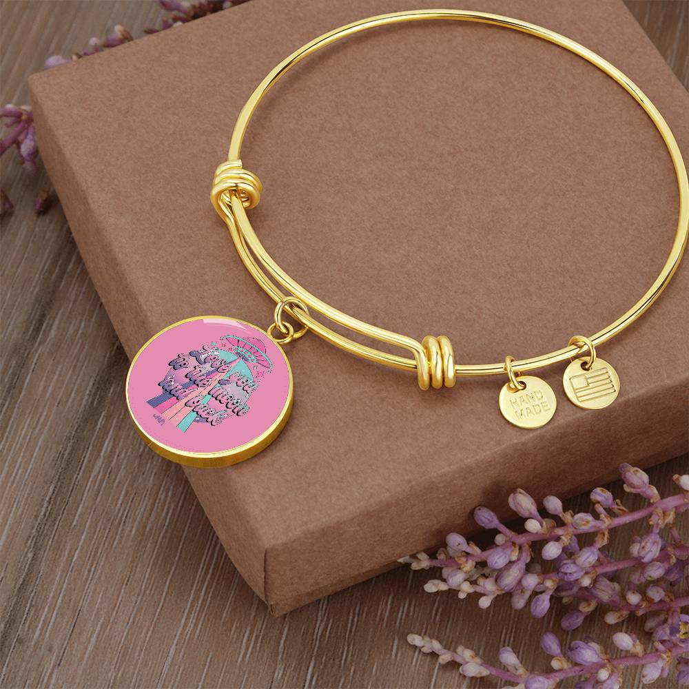 Love You To The Moon Bangle