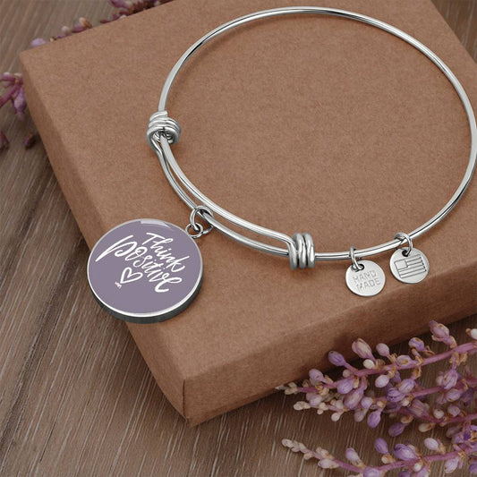 Think Positive Bangle
