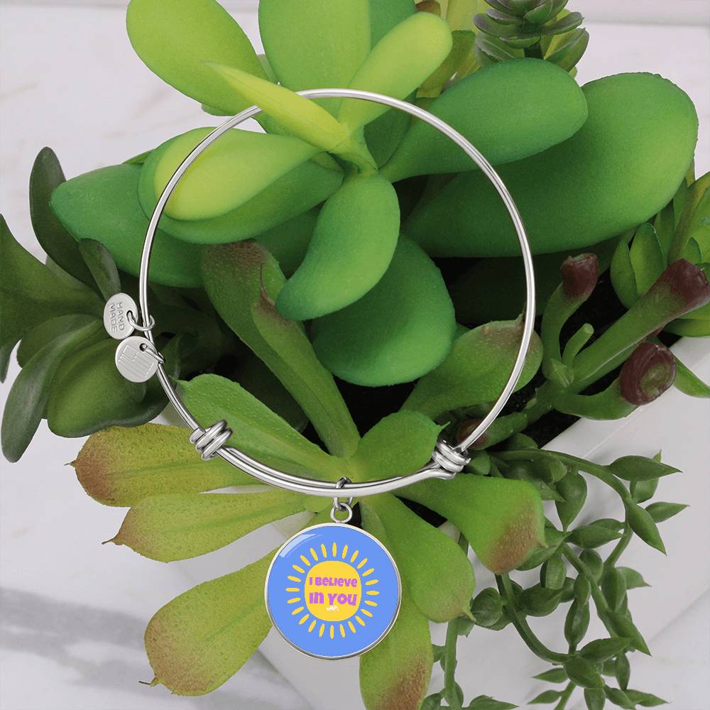 I Believe In You Bangle