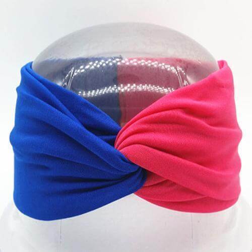 Boho Twist Colorblock Headband. Shop Headwear on Mounteen. Worldwide shipping available.