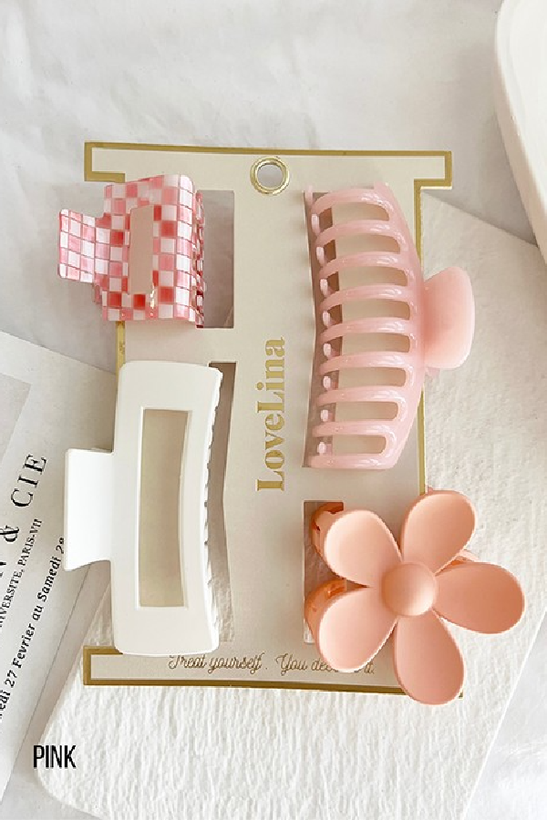 Samantha 4-pk Hair Clip