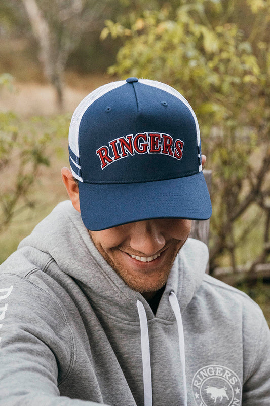 Caleb Trucker Cap - Navy
