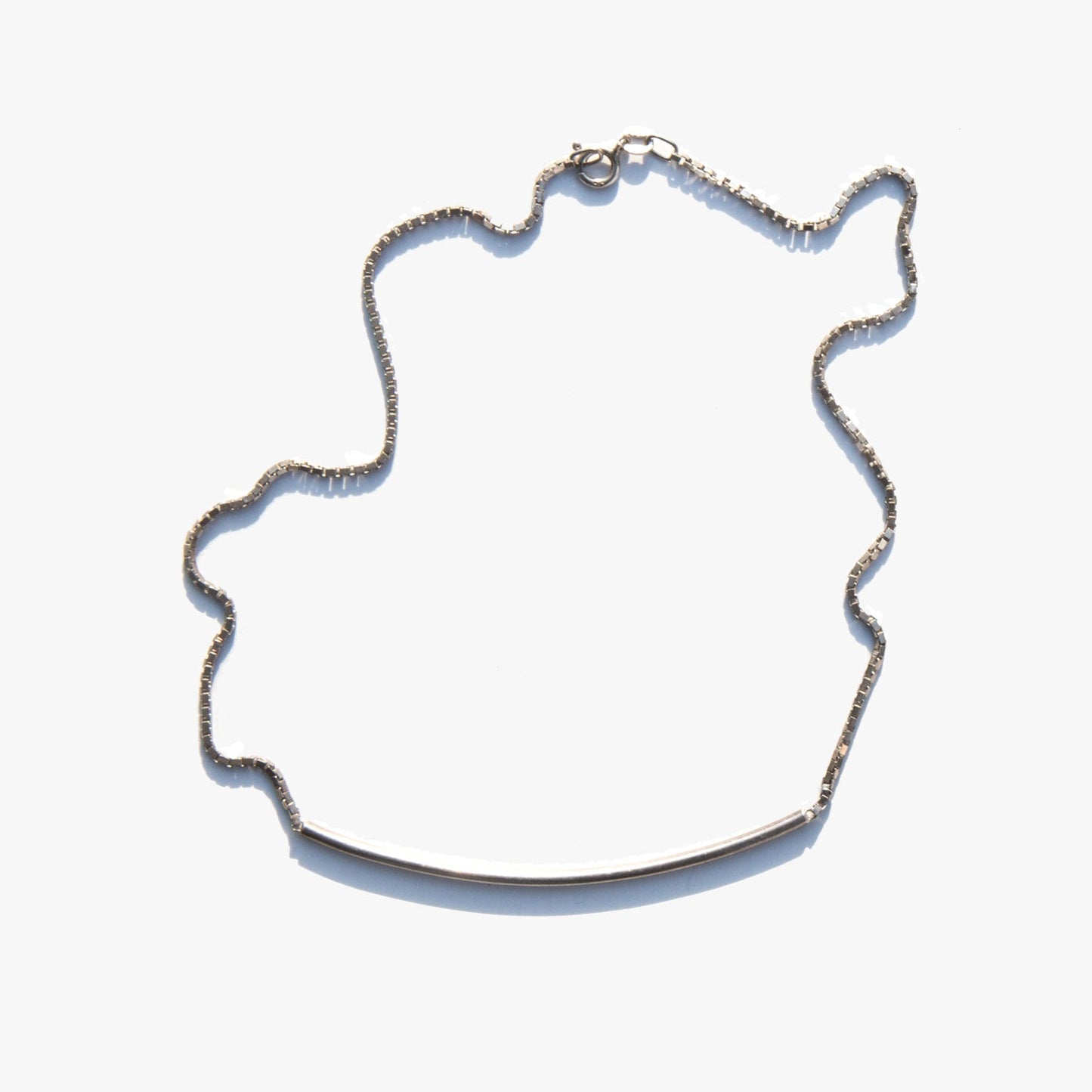 Sterling Bar Choker