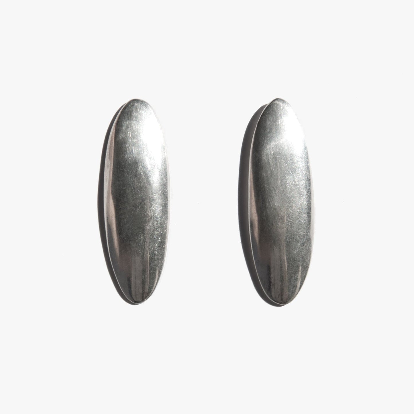 Sterling Oval Earrings