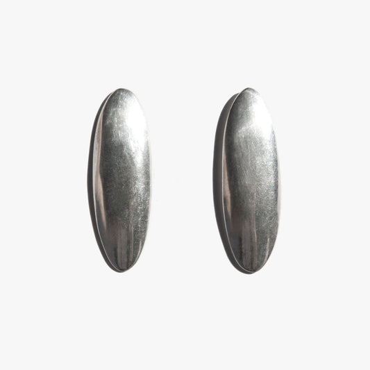 Sterling Oval Earrings