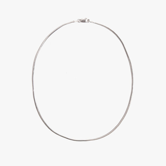 Silver Snake Choker