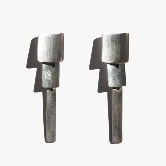 Sculptural Tier Earrings