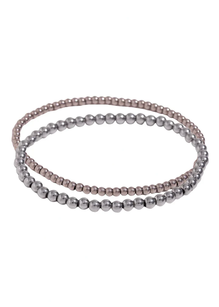 Beaded Bracelet Stack - S/M