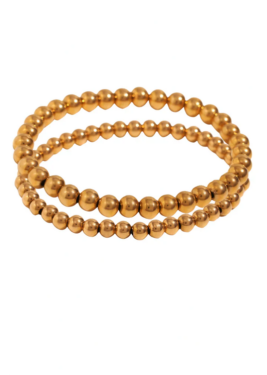 Beaded Bracelet Stack - M/L