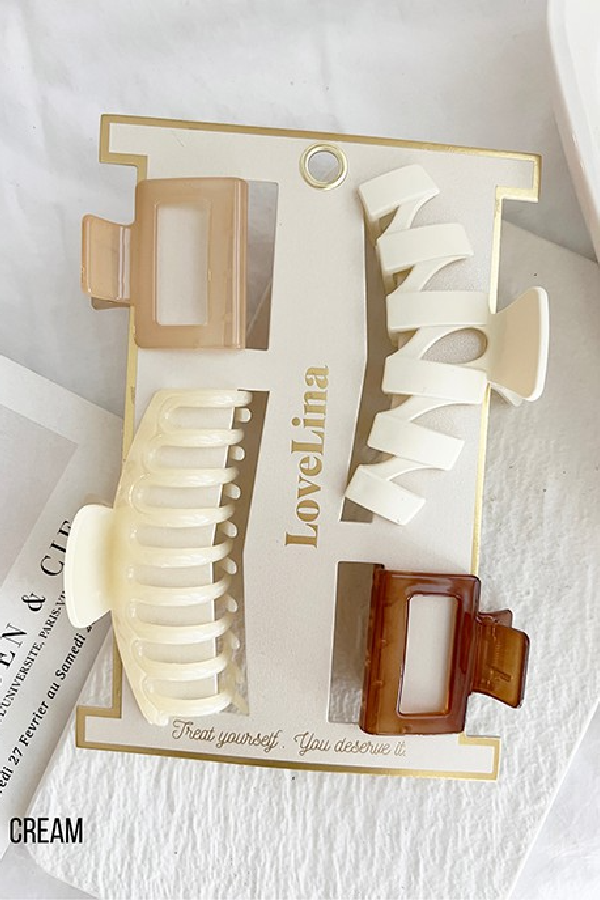 Siri Assorted Hair Clip Set