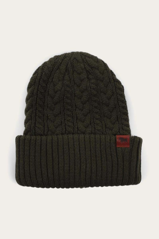 Archer Beanie - Dark Khaki