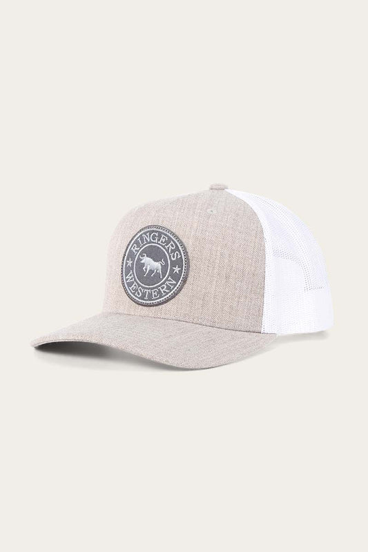 Signature Bull Trucker Cap - Grey Marle