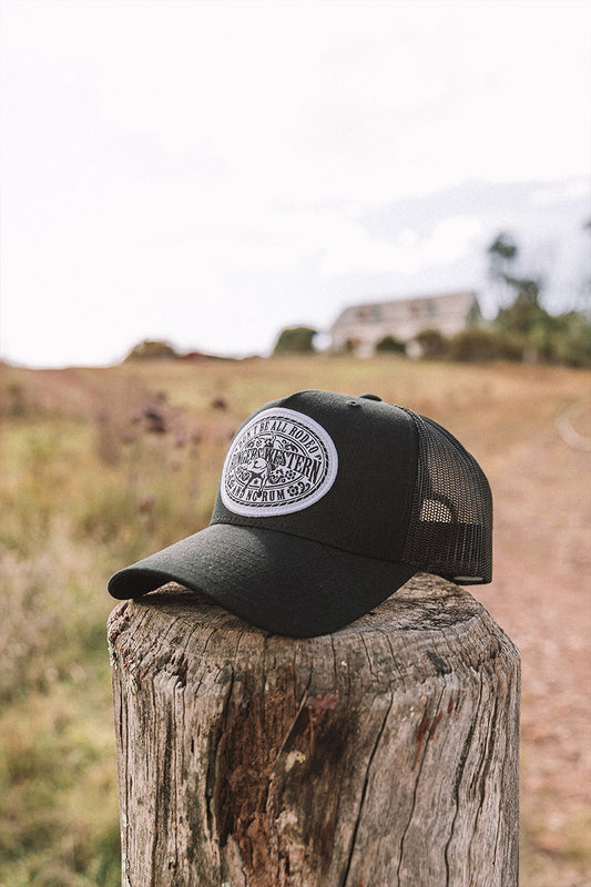 Dalton Trucker Cap - Black